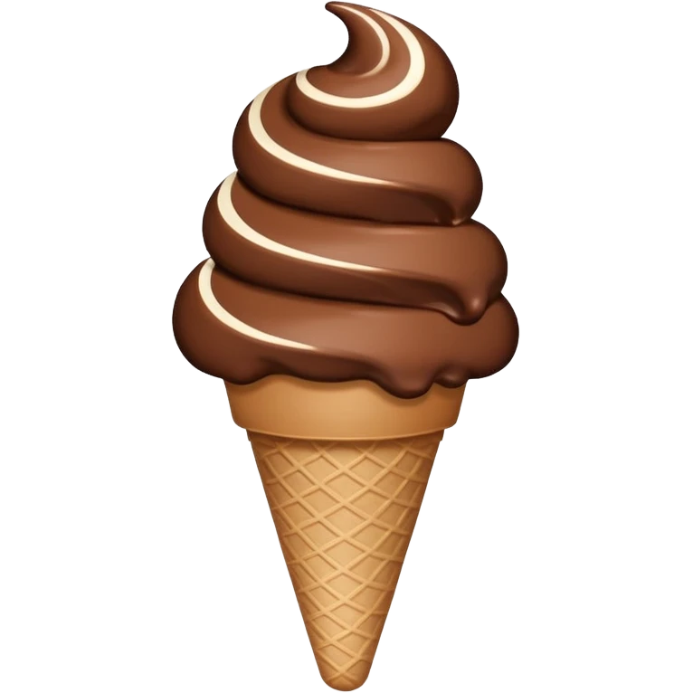 Paddlepop coklat emoji