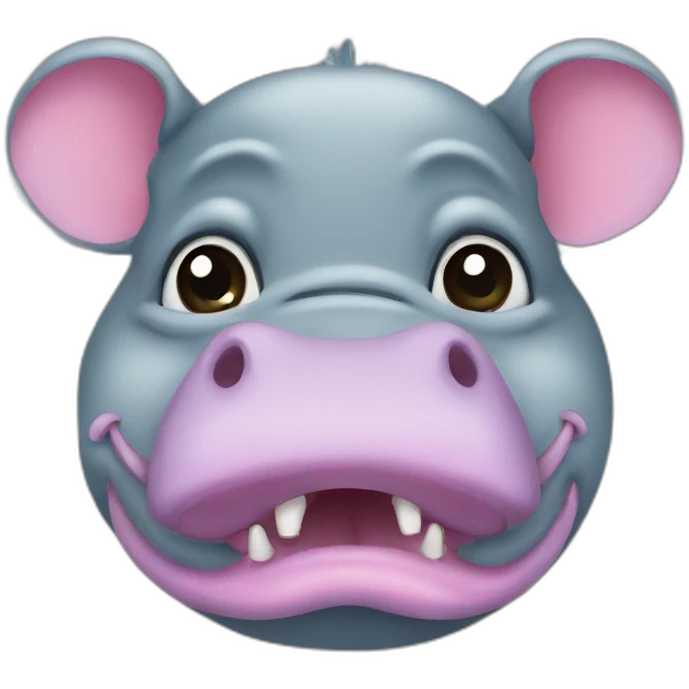 Hippo merged with elephant  emoji