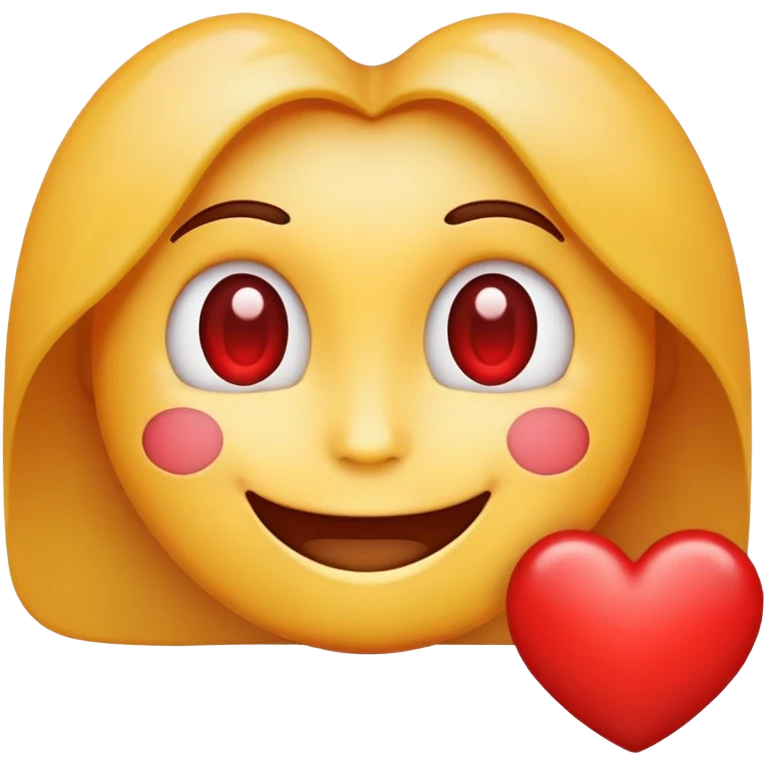 Emoji a face love emoji