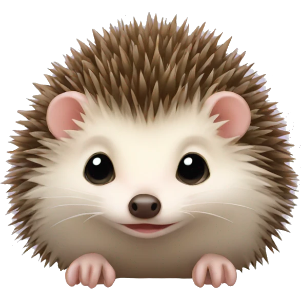 newborn hedgehog emoji