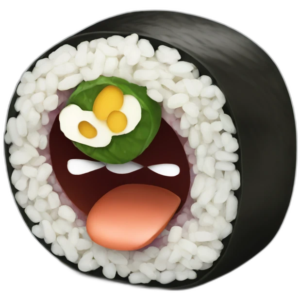 Angry_sushi_roll emoji