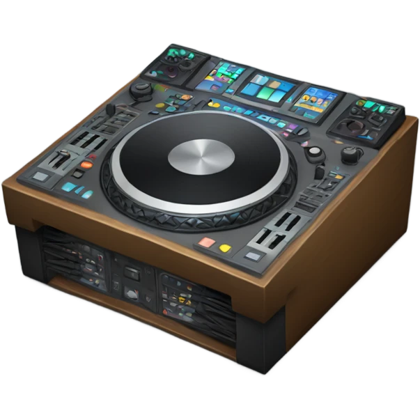 Dj’s console emoji