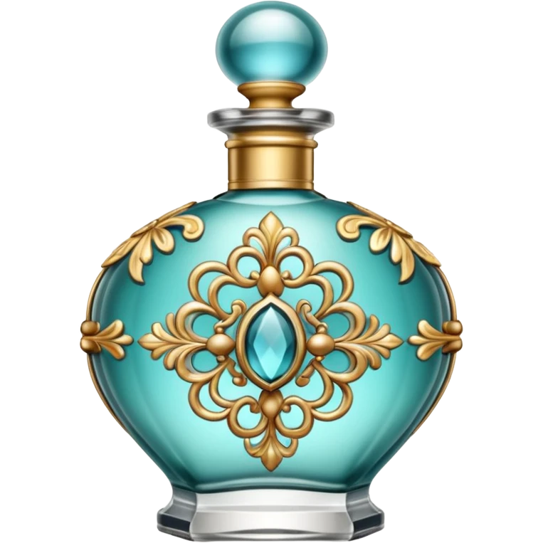 bottle of perfume exquisite large takes all the space emoji