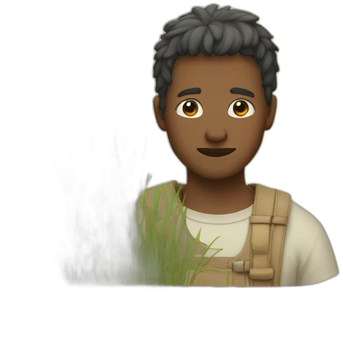 suedomi-with-grasses emoji