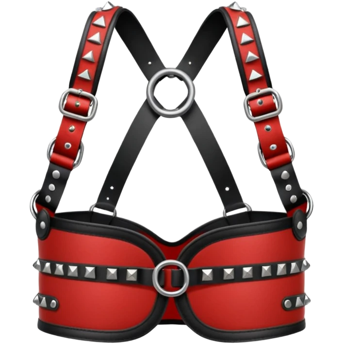 gay BDSM clothing, only the clothing is required, excluding the head. emoji
