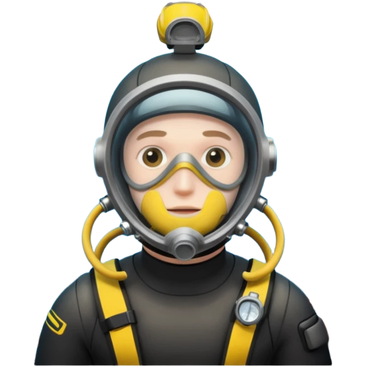 Underwater man emoji