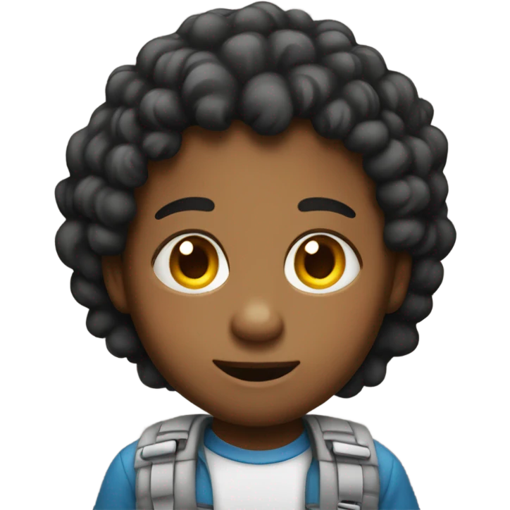 iPad kid emoji