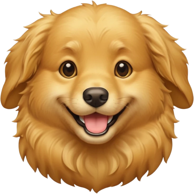 Golden retriever emoji