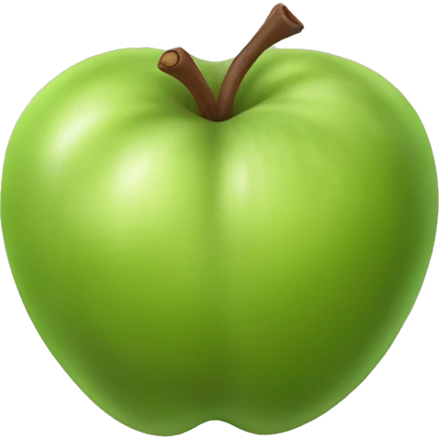 crown apple emoji