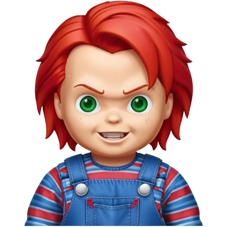 Chucky doll emoji