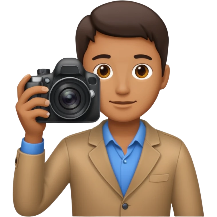 back of photographer emoji