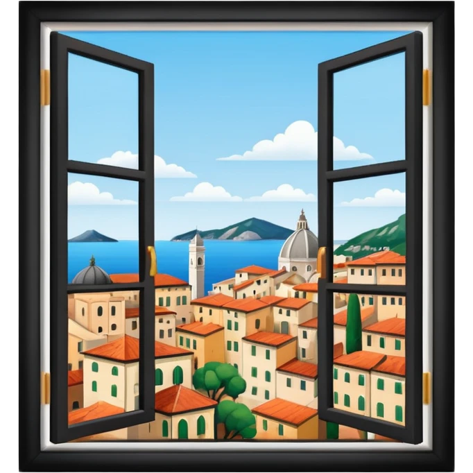 Italian city window  emoji
