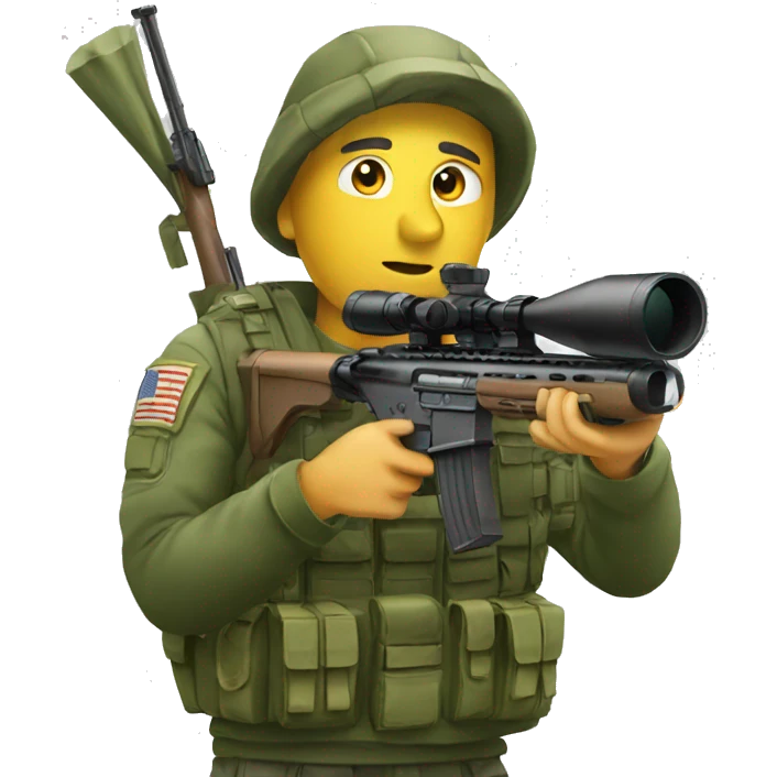 sniper mit band emoji