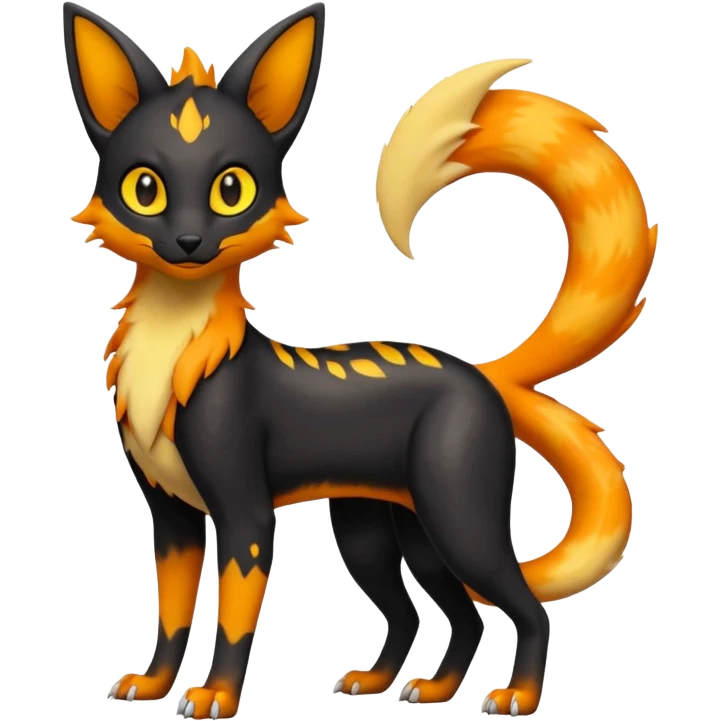 magma-gradients-colored Salandit-Umbreon-Flareon-Serval-Hybrid (Full body) emoji