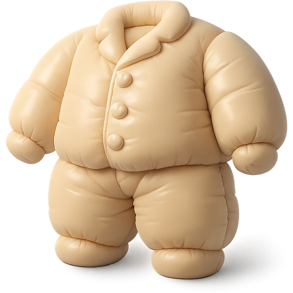 A cozy pajama set emoji