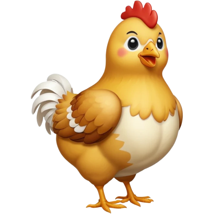 chicken emoji