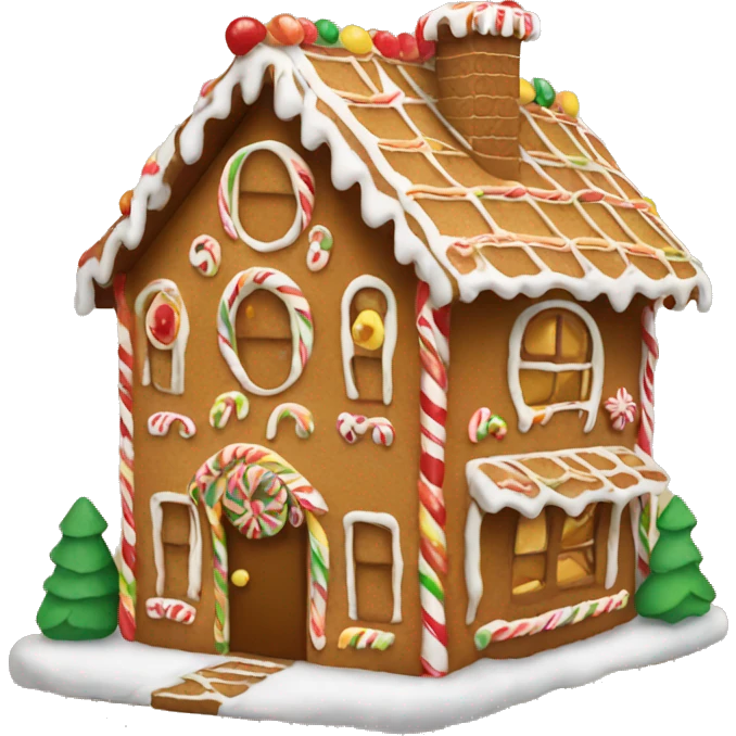 Gingerbread house  emoji