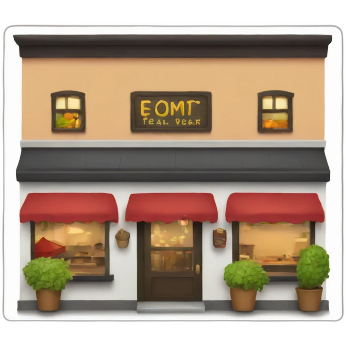 restaurant emoji