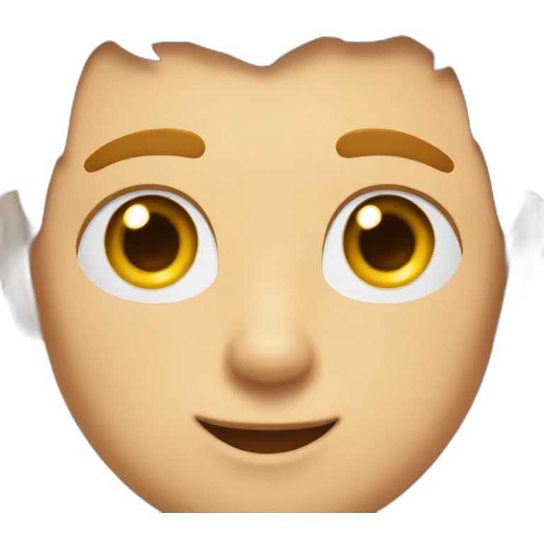 Cat on guy emoji