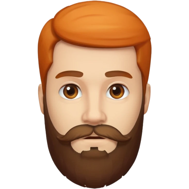bearded man emoji