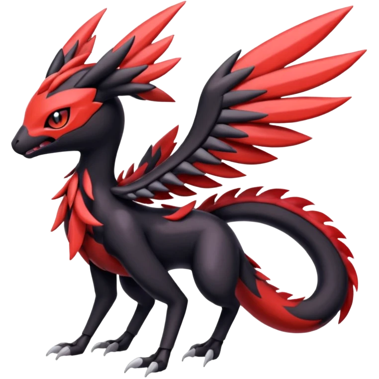 Meloetta-Nargacuga-Yveltal-Pokémon-Fakémon-fusion-hybrid-creature emoji