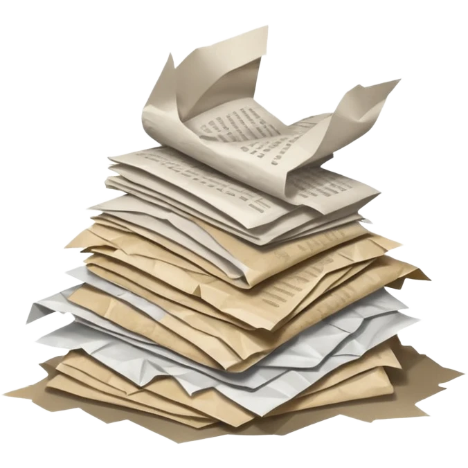 Torn Papers emoji
