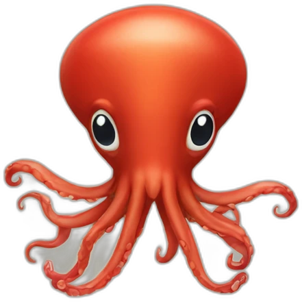red squid emoji
