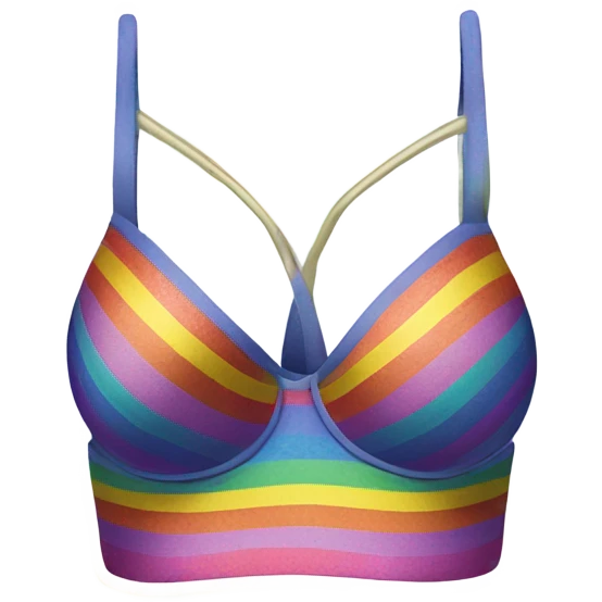 Pride bra emoji