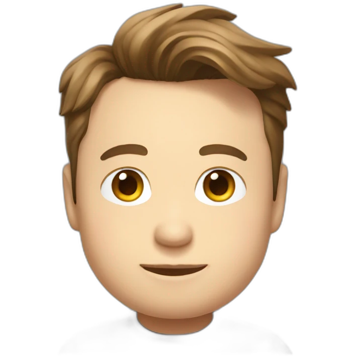 Elon musk kawai emoji