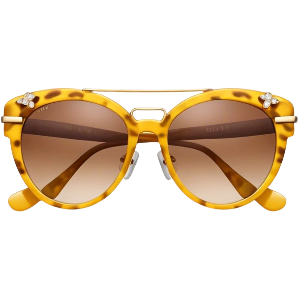 Miu miu sunglasess emoji