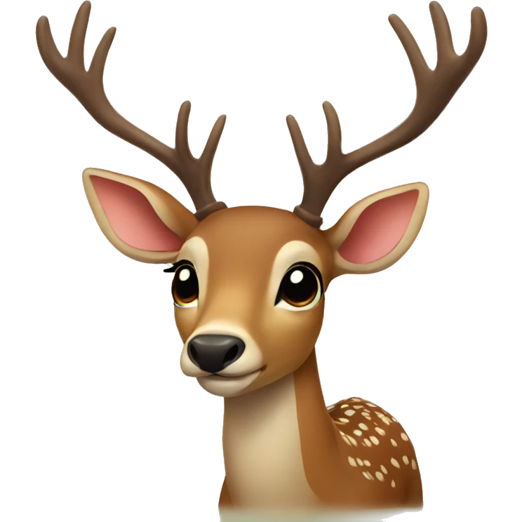 deer in love emoji