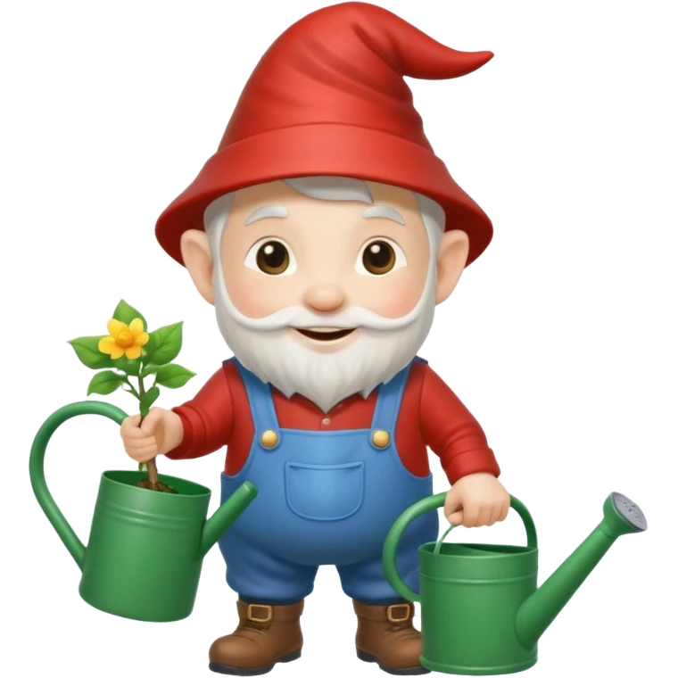 gnome with watercan emoji