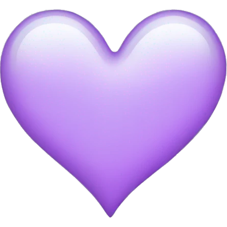 transparent heart emoji