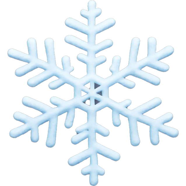 snowflake emoji