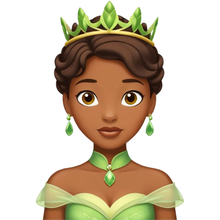 Princess Tiana  emoji