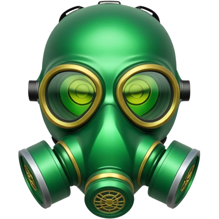 glitter green viper valorant gas mask emoji