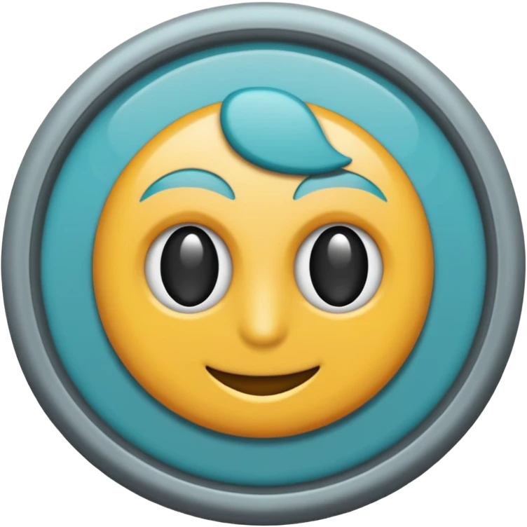 marca de verificación  un "check"  dentro de un círculo de color cian o turquesa, con un borde gris claro. emoji