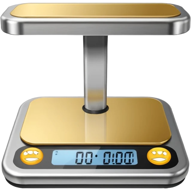 Market Scale Weight emoji