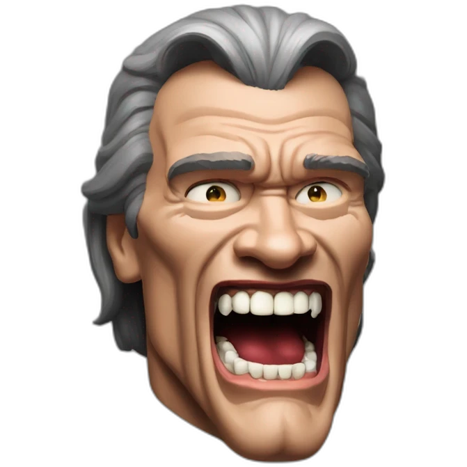 arnold schwarzenegger noteeth dracula emoji