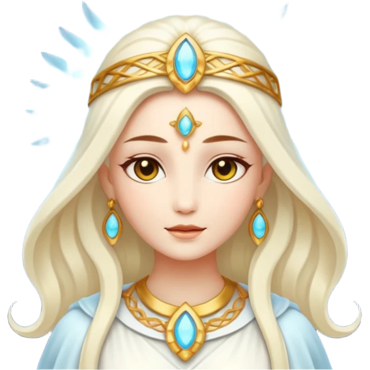 divinidad ancestral de luz emoji