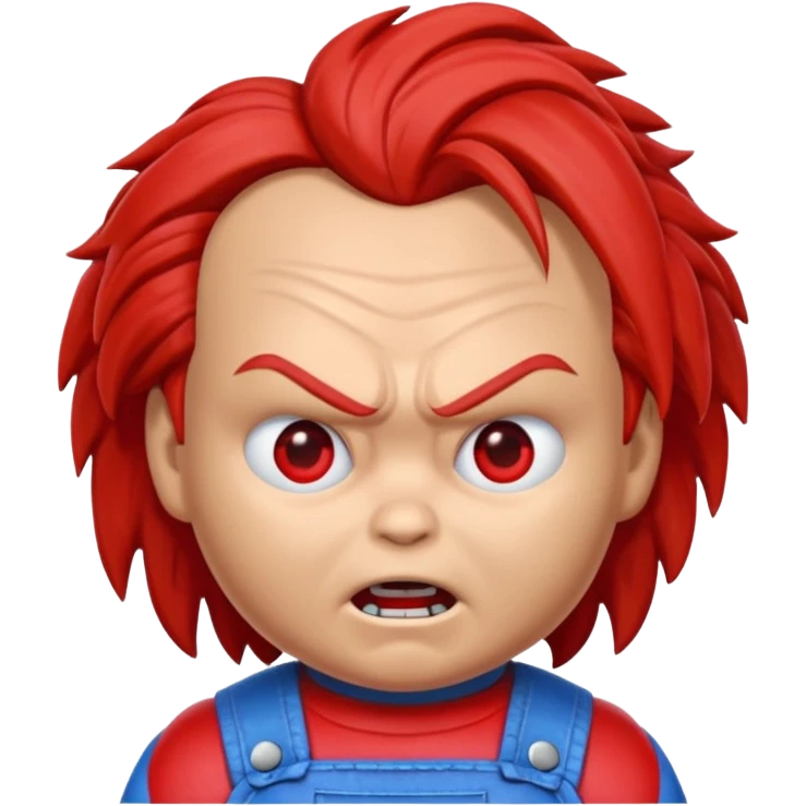 Un emojin de chuky emoji