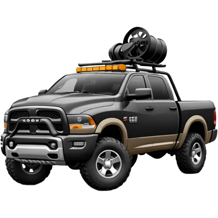 Dodge Ram Ourdoorsman Black emoji