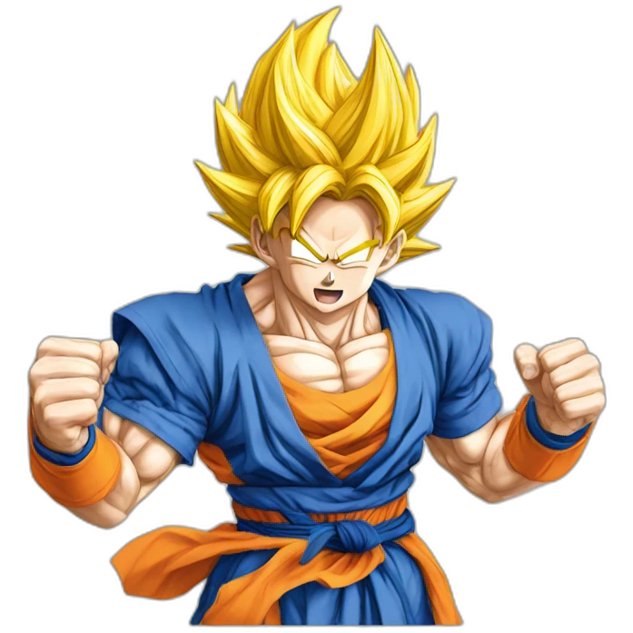Goku ssj blue emoji