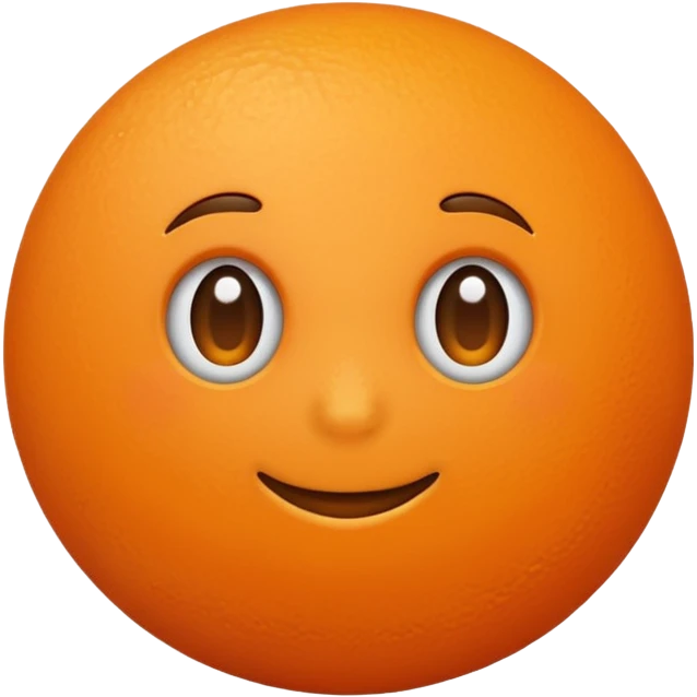 orange emoji