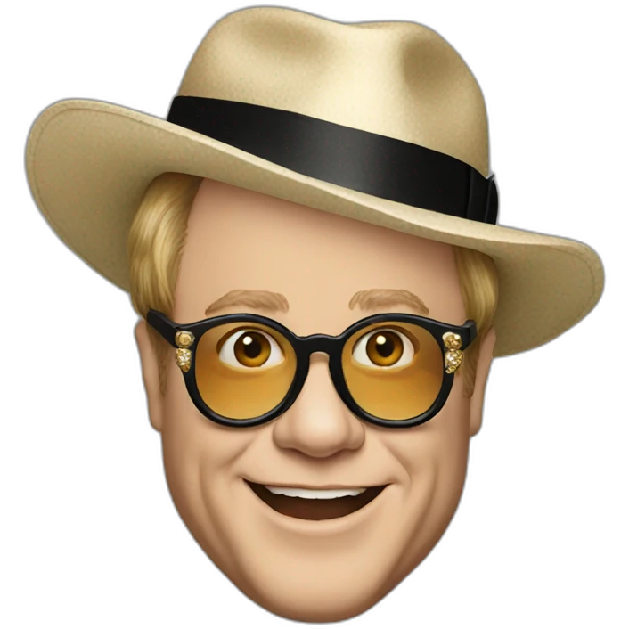 Elton john emoji