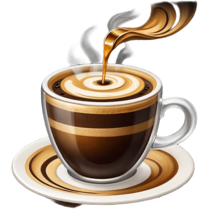 espresso with oil emoji