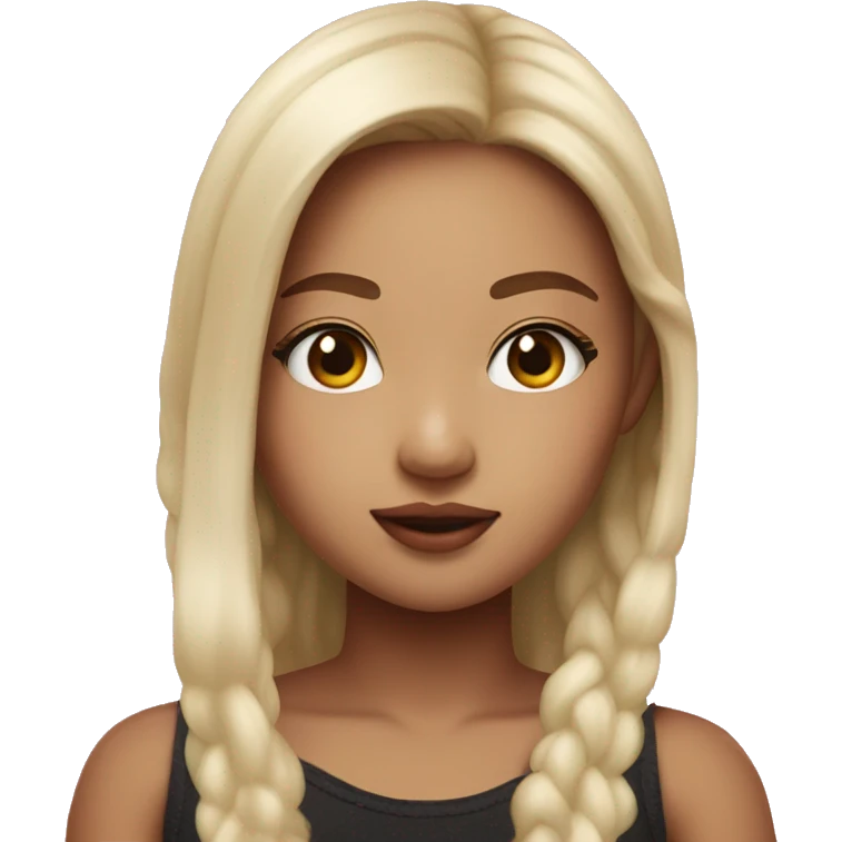 the girl who looks like Jennie for blackpink emoji