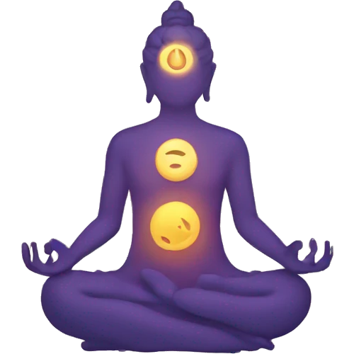 MEDITATION REVELATION SYMBOL emoji
