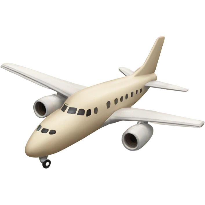 Avion beige emoji