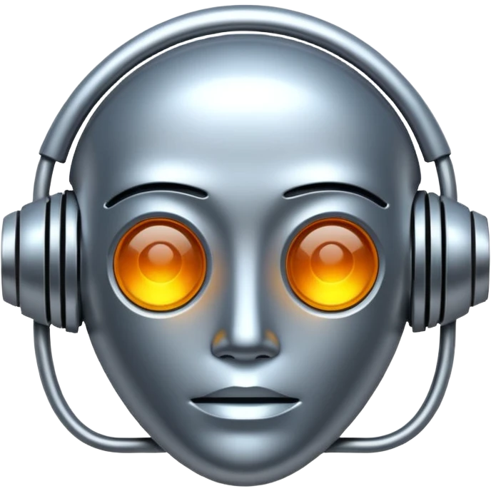 Create an emoji in which it is representing AI emoji